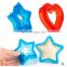Top Ranking Round Biscuit Thanksgiving Customized Baking Plastic Holiday Christmas Cookie Cutter Set