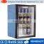 Commercial vertical mini display fridge showcase, beverage cooler