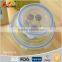 Microwavable Round Shape Transparent Airtight Food Container Set of 2pcs