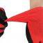 13 gauge red nylon polyester liner coated black wrinkle latex grip safety construction working hand gloves