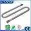 S shape infrared halogen heat lamp medium wave lamp halogen tungsten heating element