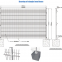 BEST wire mesh Fence manufacturer PE Coated and PVC coated welded Wire fencing Curvy Welded Wire Mesh Fence/BOLI WIRE MESH QUALITY WELDED WIRE FENCING