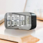 Multifunctional Wireless Bluetooth Mirror Speaker Mini LED Display Alarm Clock Portable Subwoofer HIFI Sound Speaker