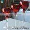 custom made 3 sizes of high Mercury glass goblets candle holders