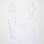 2025 New European and American Fashion Stacked Decorative Poplin Midi Dress