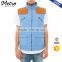 Top Quality Wholesale Padded Plain Blue Baggy Vest