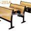 Steel legs lecture hall school chair