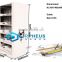 High School mobile file book Shelves Double side movable manual operation shelving systems metal book shelf in the library