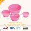 4 different Size Round shape Silicone Muffin Cups, Silicone cupcake moulds