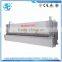 QC11YK 8x6000 Fast hydraulic cutting machine for metal sheet shearing