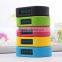 2015 New Product Smart Bluetooth Bracelet Pedometer Sport Sleeping Monitor Time Display Exercise Distance Android IOS APP