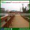 Wood composite decking for outdoor fence temporary fence
