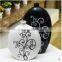 Cheapest Black and White Painting Types of Flower Vase for Home Deco