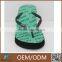 2016 Cheap Colorful High quality Women Wedge Platform Flip Flop Slipper Guangzhou