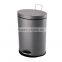 double wall stainless steel trash can with inner barrel