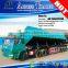 3 axles 40ft length container flatbed dump trailer for sale