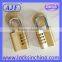 AJF high quality and security 4 digits solid brass combination padlock 40mm                        
                                                Quality Choice