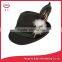 Green Alpine Bavarian German Felt Hat Oktoberfest Halloween Costume