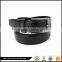 Wholesale Fashion Custom Black Smooth Mens Belt