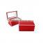 Luxury quality high gloss wooden jewellery mirror box