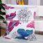 Soft floss fabric 3d digital printed sofa seat cushion covers