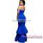 Wholesale Evening Party Women Wear 2016 Hot Elegant Royal Blue Prom Dresses