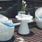 hot sale modern style outdoor rattan cafe chair