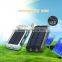 solar panel USB 8000 mAh waterproof power bank for mobile phone                        
                                                                                Supplier's Choice