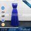 Factory Directly See Through Chiffon Indigo Evening Dress