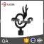 Line shape iron rod finials for curtains