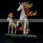 Life-like Garden Decorative Outdoor Running Horse Sculpture Statue