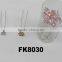 glitter rhinestone crystal flower metal hair sticks for sale