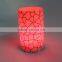 wholesale luxury turtle shell printing plastic multicolor candle led