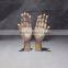 8" kids wooden hand mannequin hand drawing hand display hand