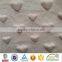 wholesale 100% polyester material minky dot fabric
