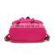 New fashion girls pure leather handbag popular red small size backpack