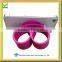 top qulality band silicone slap bracelet mobile phone