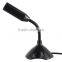 Portable Studio Speech Mini USB Microphone Stand Mic With Holder For Microfono Computer Microphones For PC Laptop