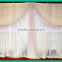 Beautiful drapes and curtains, pipe and drape, wedding stand