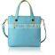 new model lady fashion shoulder leather handbag& dust bag for handbag with magnet button