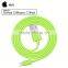 MFi certification 3ft 8pin round data cable for i5