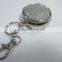 High quality zinc alloy ashtray | portable ashtray with snap hook