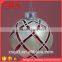 comely factory supplied hollow glass ball christmas tree decor