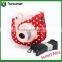 Red dot pattern Camera bag for Fuji mini 8