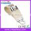 Best Promo Gifts 2016 Leather USB Flash Drives with Free Embossed Logo