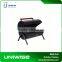 Portable Foldable Barrel Camping Kettle Garden BBQ Charcoal Grill