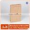 Brown kraft package small gift paper packing bag with handles