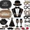 36 pcs Wedding Photo Booth Props Party Decorations Supplies Mask Mustache