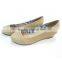 Comfortable office lady wedges ballerina ladies shoes                        
                                                Quality Choice