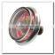 High quality brass back mount fire extinguisher micro pressure gauge